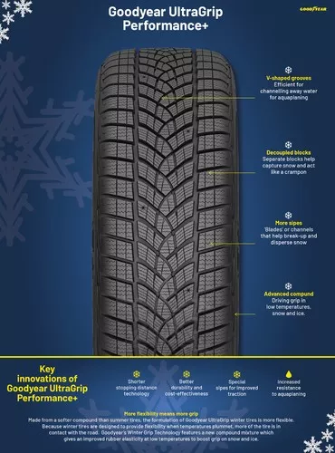 GoodYear UltraGrip Performance+ - 8